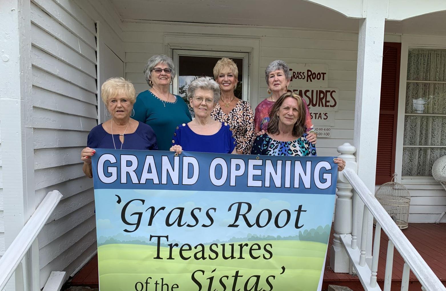 Grass Root Treasures openS Sept. 3